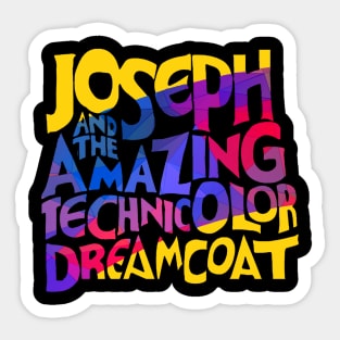 Joseph and the Amazing - Full Color Sticker